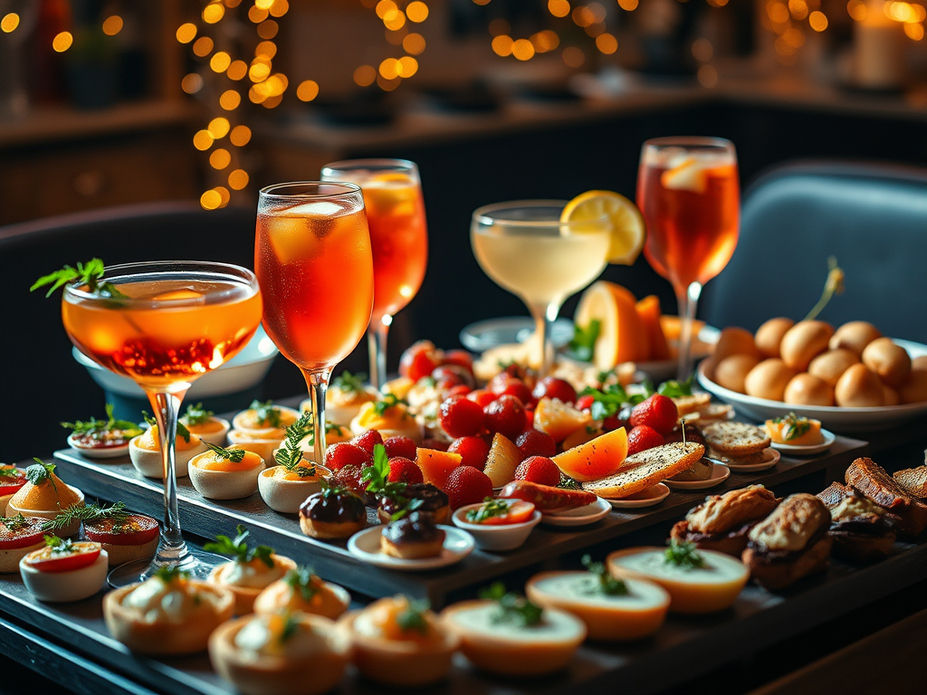 Lightened-Up New Year’s Eve Appetizers and&nbsp;Mocktails